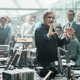 Steven Spielberg on the set of Ready Player One.